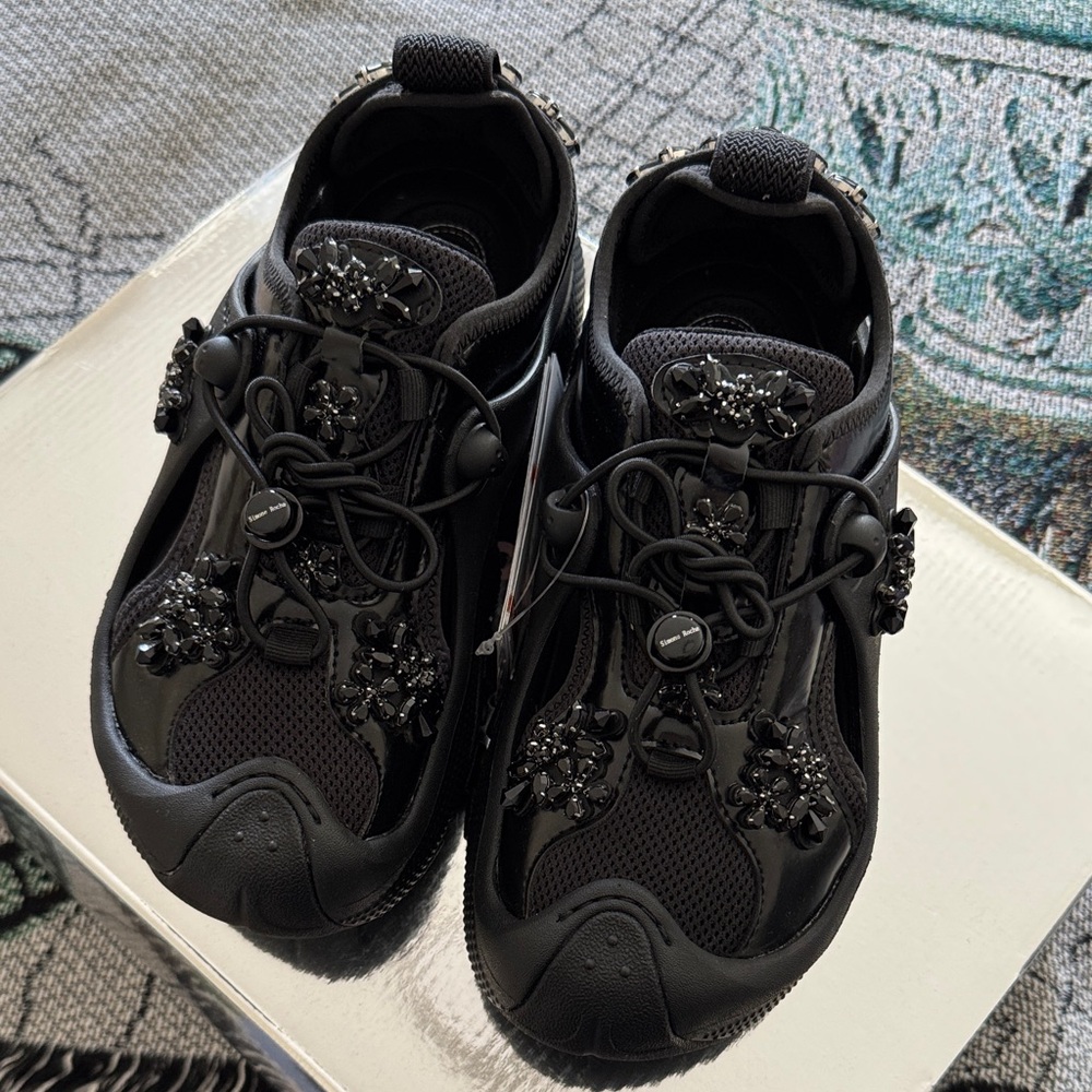 Simone Rocha x Crocs Black Trailbreak 2 M4/W6 Unisex New With Tags and Box